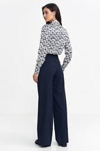 Wide leg trousers