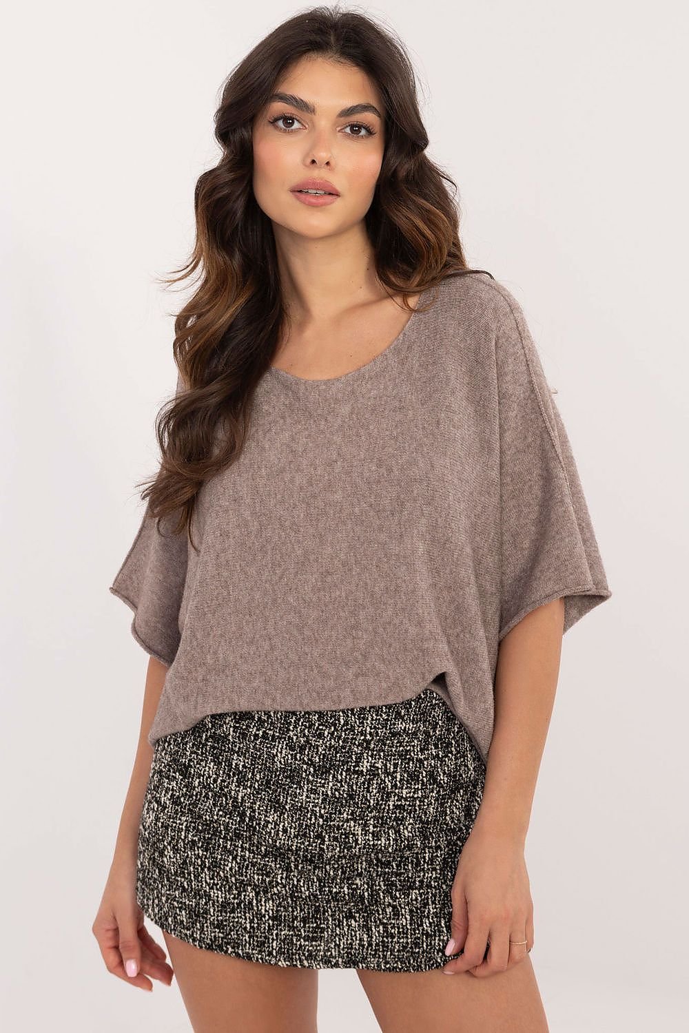 Oversized Top - Dam Beige