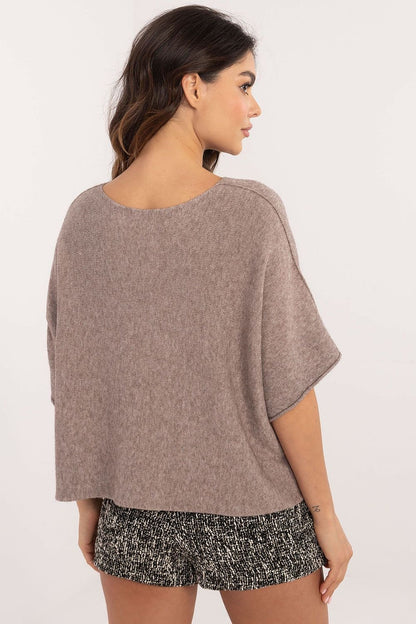 Oversized Top - Dam Beige