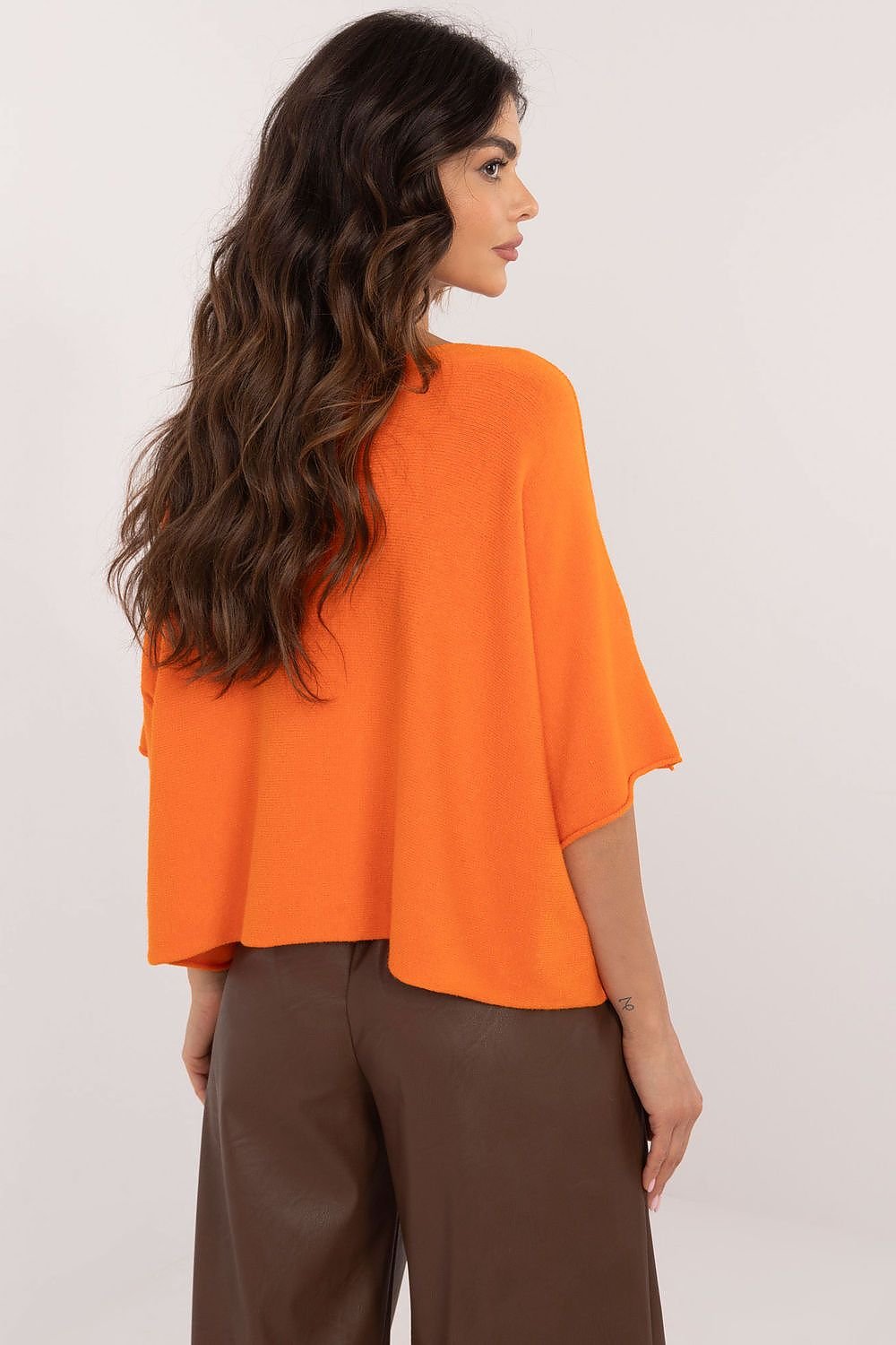 Oversized Top - Dam Orange