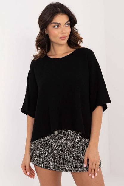 Oversized Top - Dam Svart