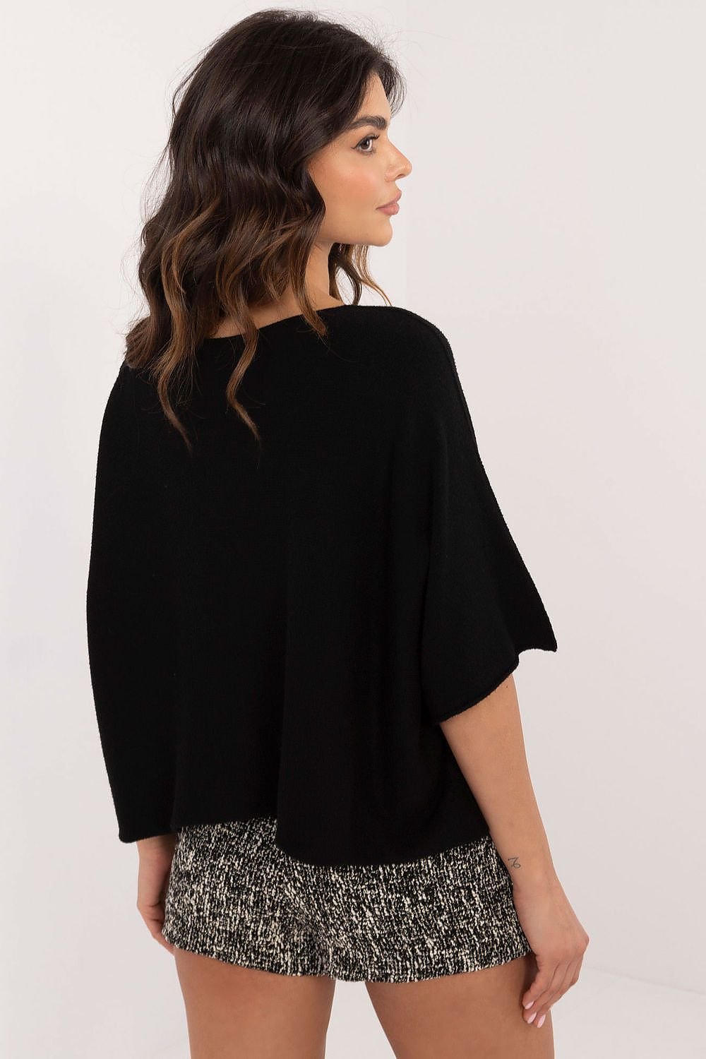 Oversized Top - Dam Svart