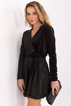  Short dress model 221076 Italy Moda 