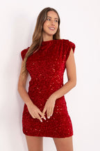  Short dress model 221111 Italy Moda 