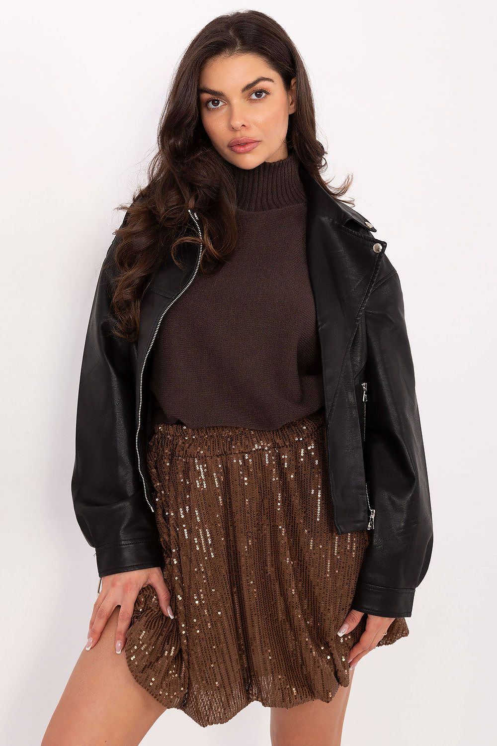  Short skirt model 221349 Italy Moda 