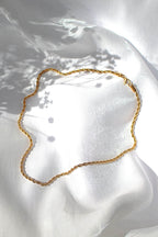 Halsband 24 Karats Twistad repkedja