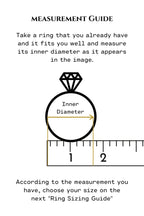 Ring – 925 Silver Circle Cubic Zirconia