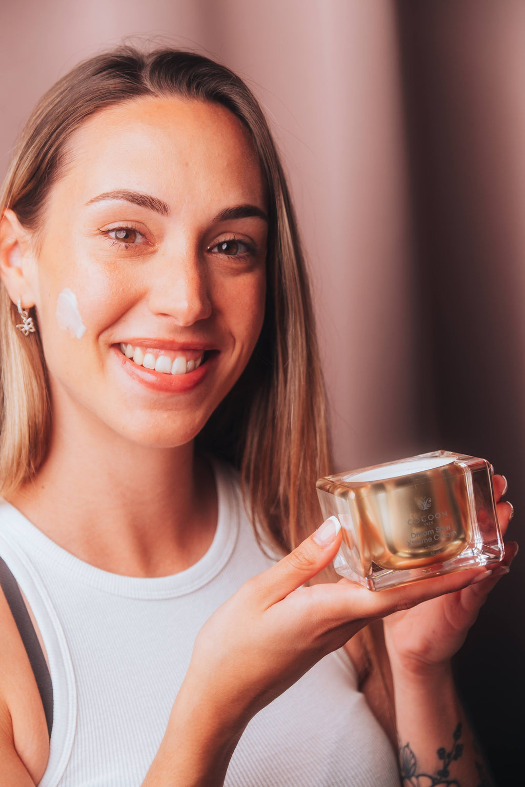 Dagkräm COCOON SKIN  – Kollagen- Fuktbooster: Förnyar. Återfuktar. Vitaliserar.