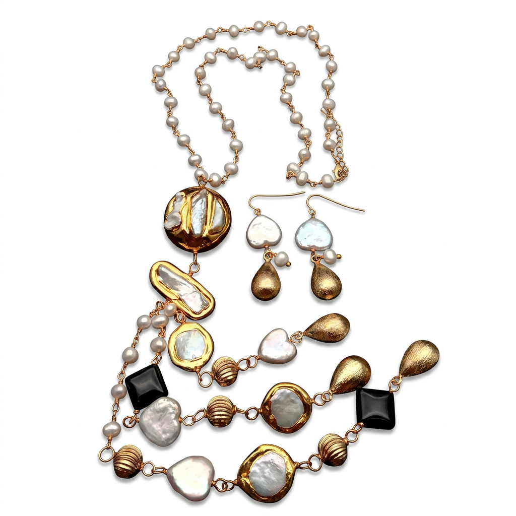 Divine Freshwater Pearl Tassel Necklace