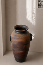 Antik Terracotta Vase – Handcrafted in Portugal