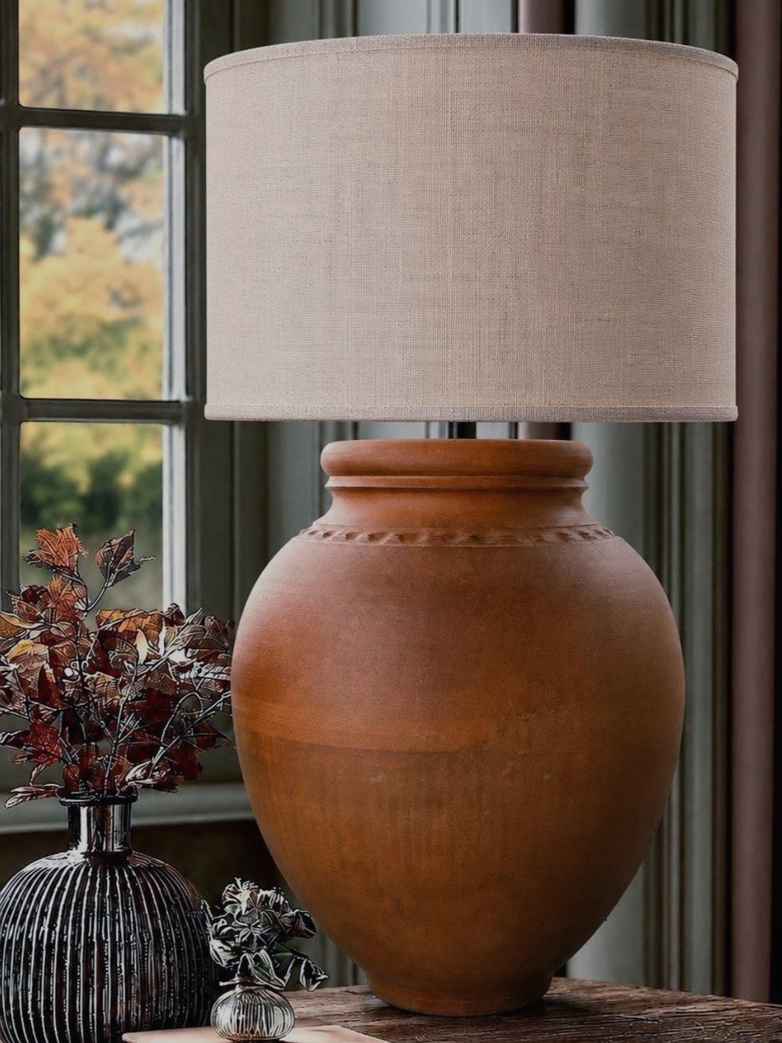 Timelessly Human Ceramic Table Lamp