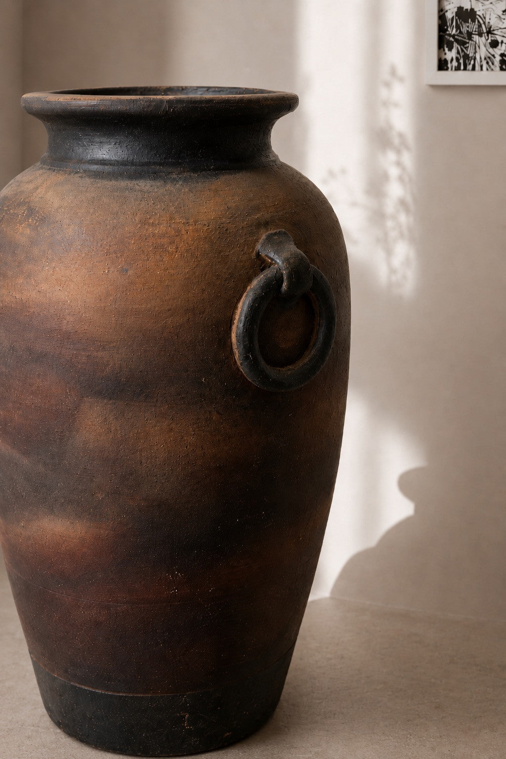 Antik Terracotta Vase – Handcrafted in Portugal