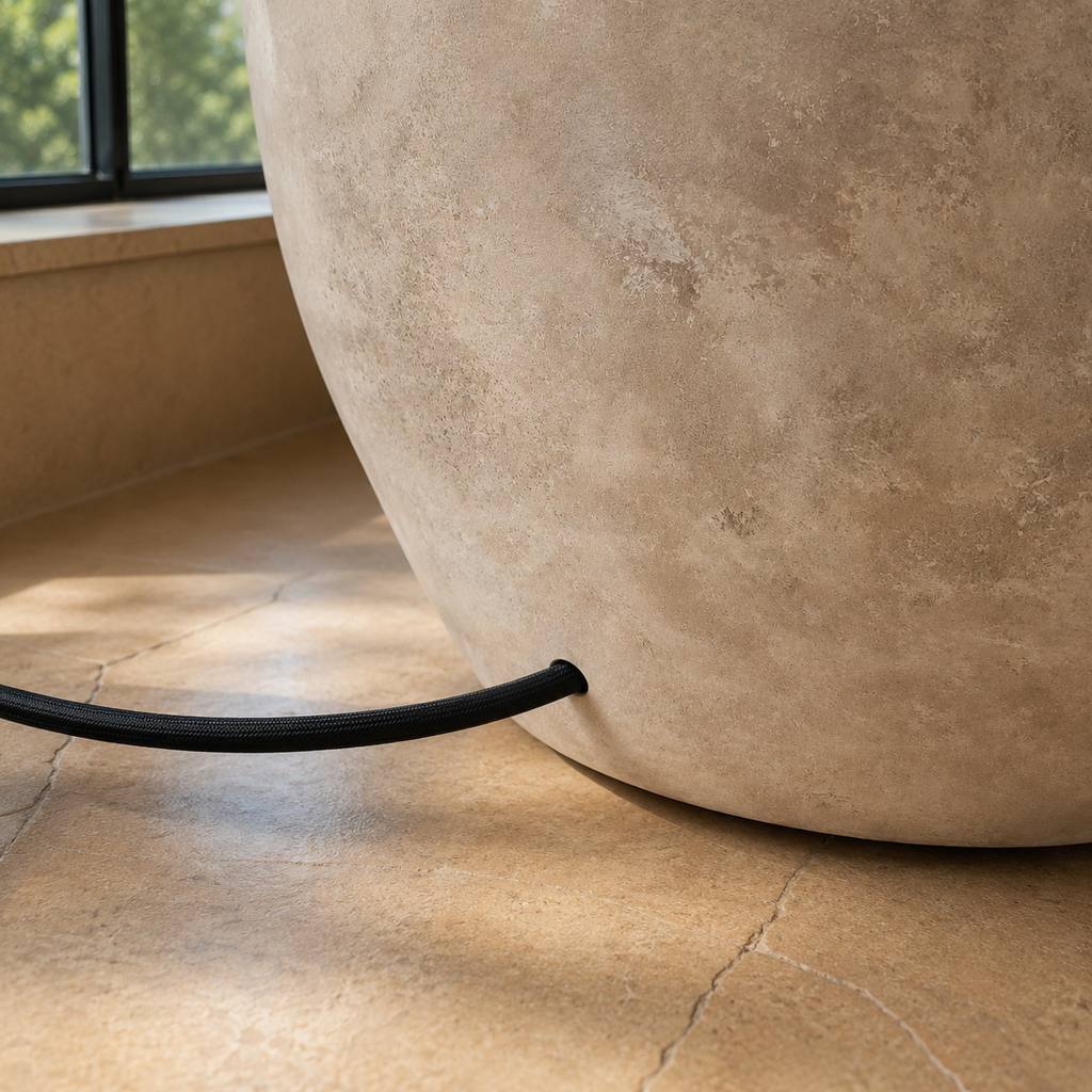 Ela n37 - Ceramic Floor-lamp