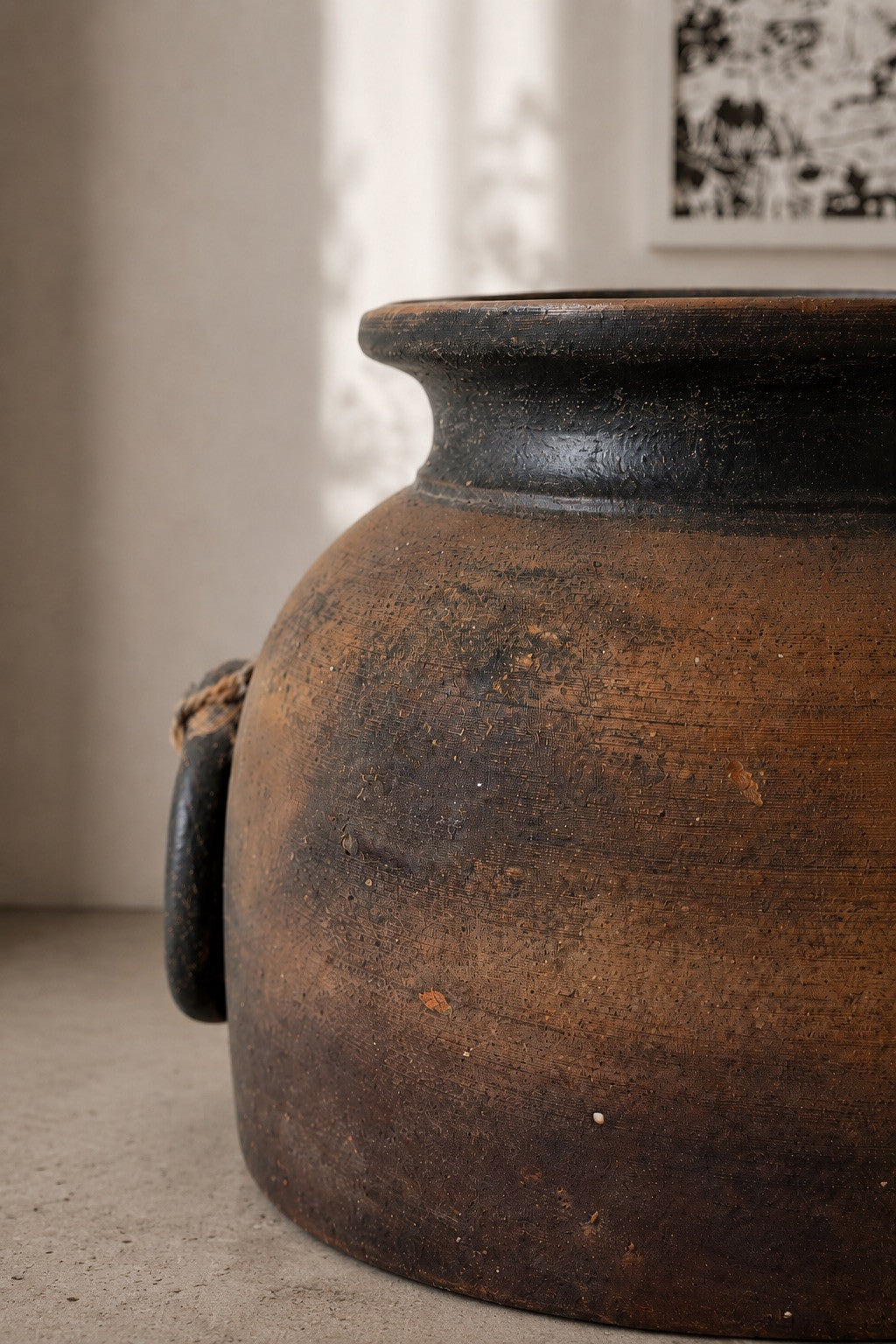 Antik Terracotta Vase – Handcrafted in Portugal