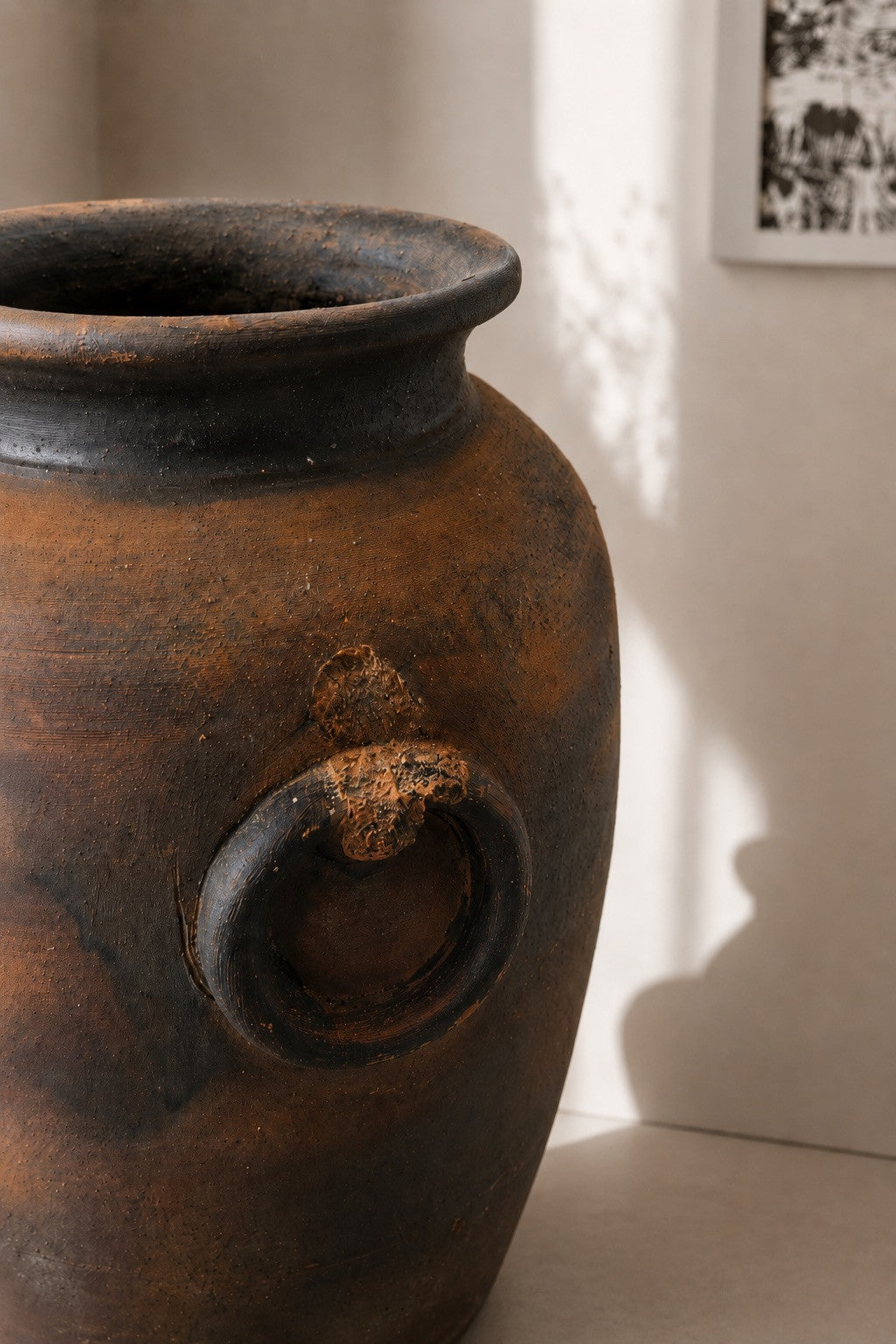 Antik Terracotta Vase – Handcrafted in Portugal
