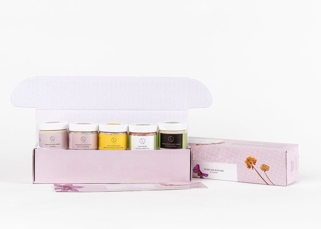 Full Body Luxury Home Spa Routine Gift Set
