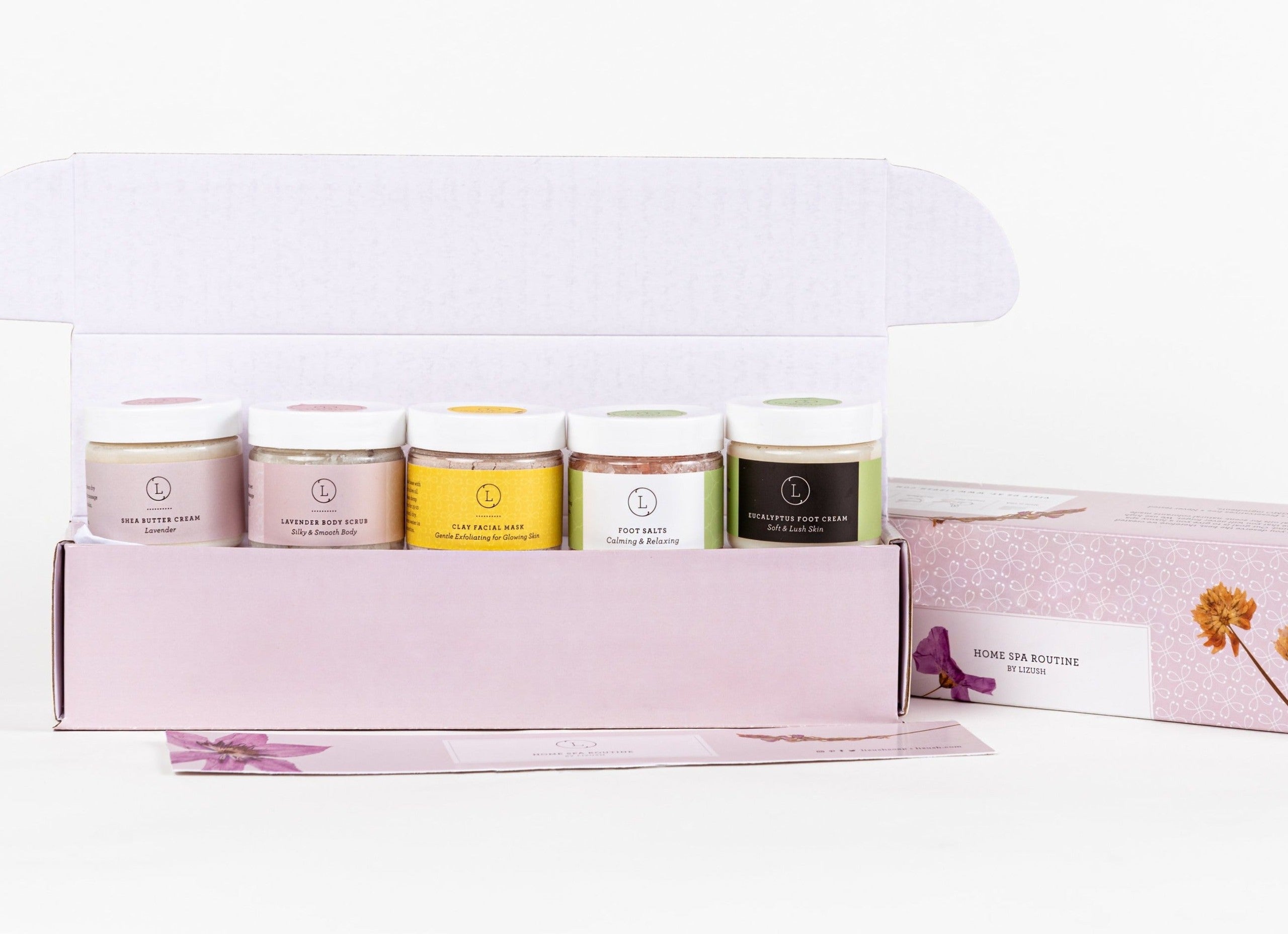 Full Body Luxury Home Spa Routine Gift Set