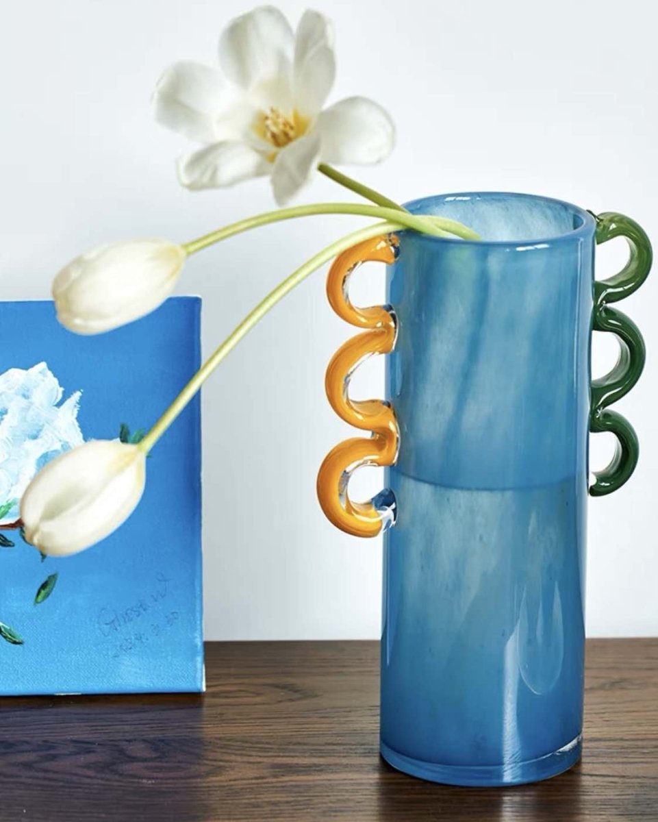 Dopamine Glass Cylinder Vase