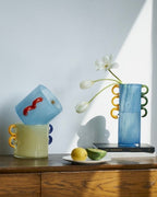 Dopamine Glass Cylinder Vase