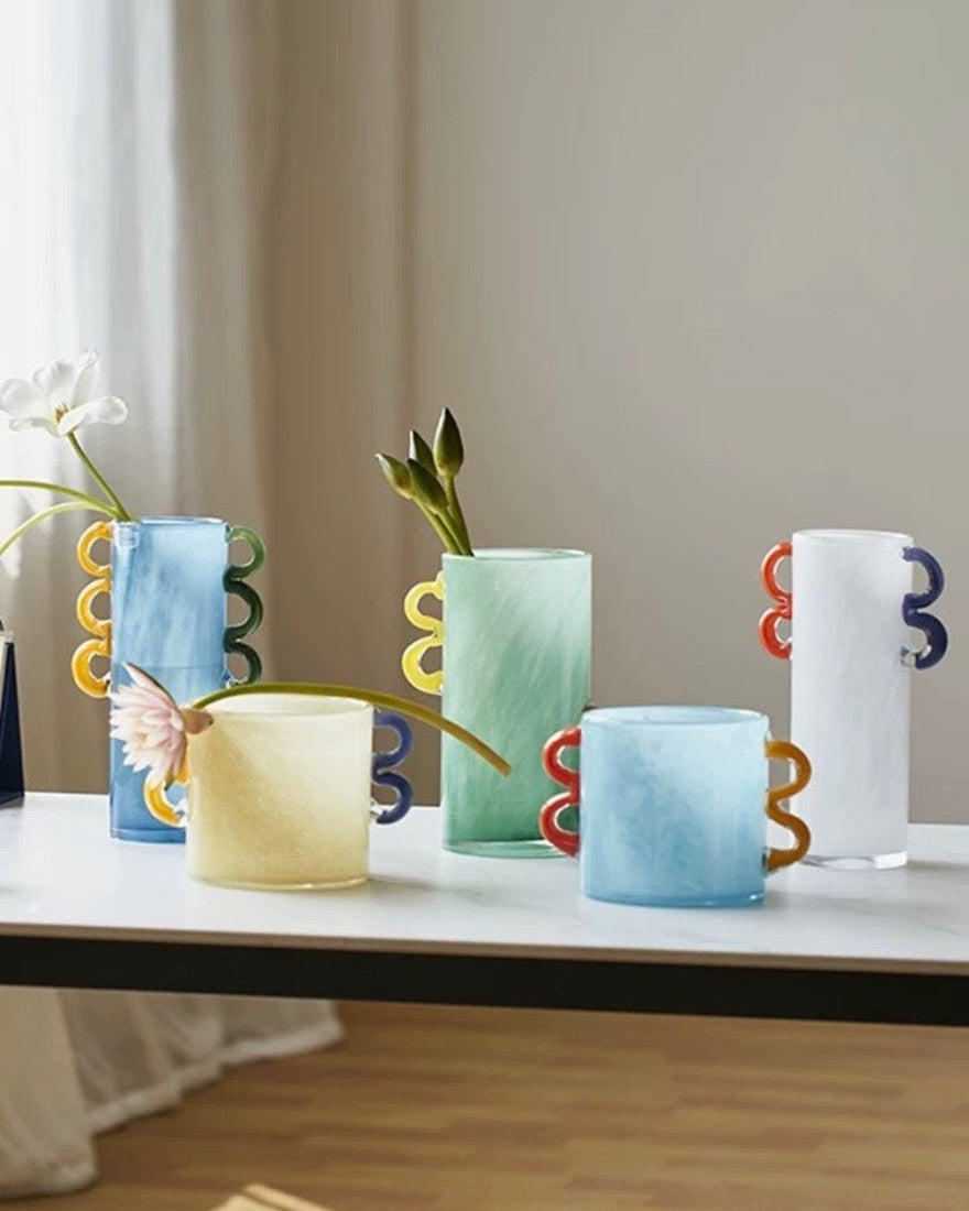 Dopamine Glass Cylinder Vase