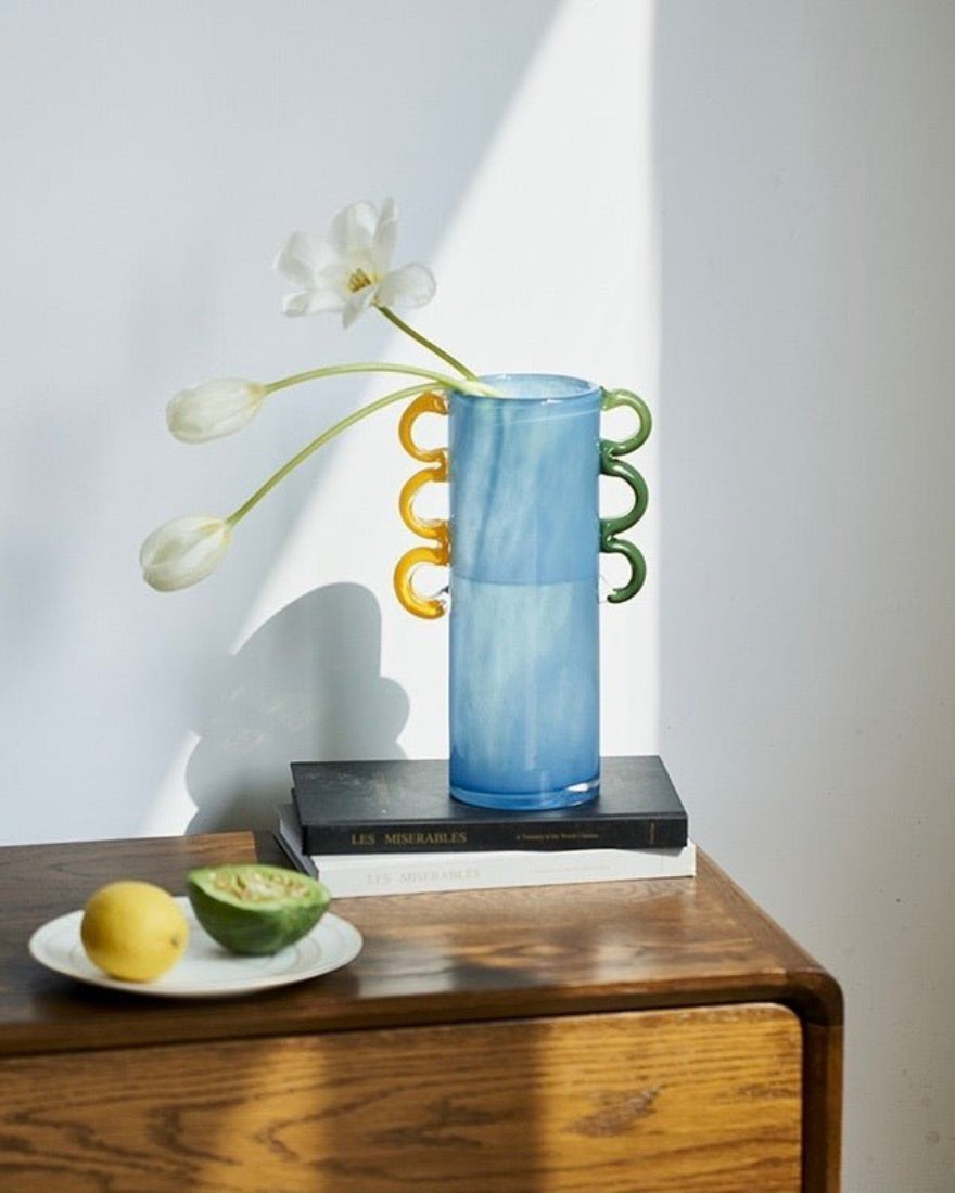 Dopamine Glass Cylinder Vase