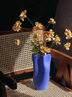 Klein Blue Wave Vase