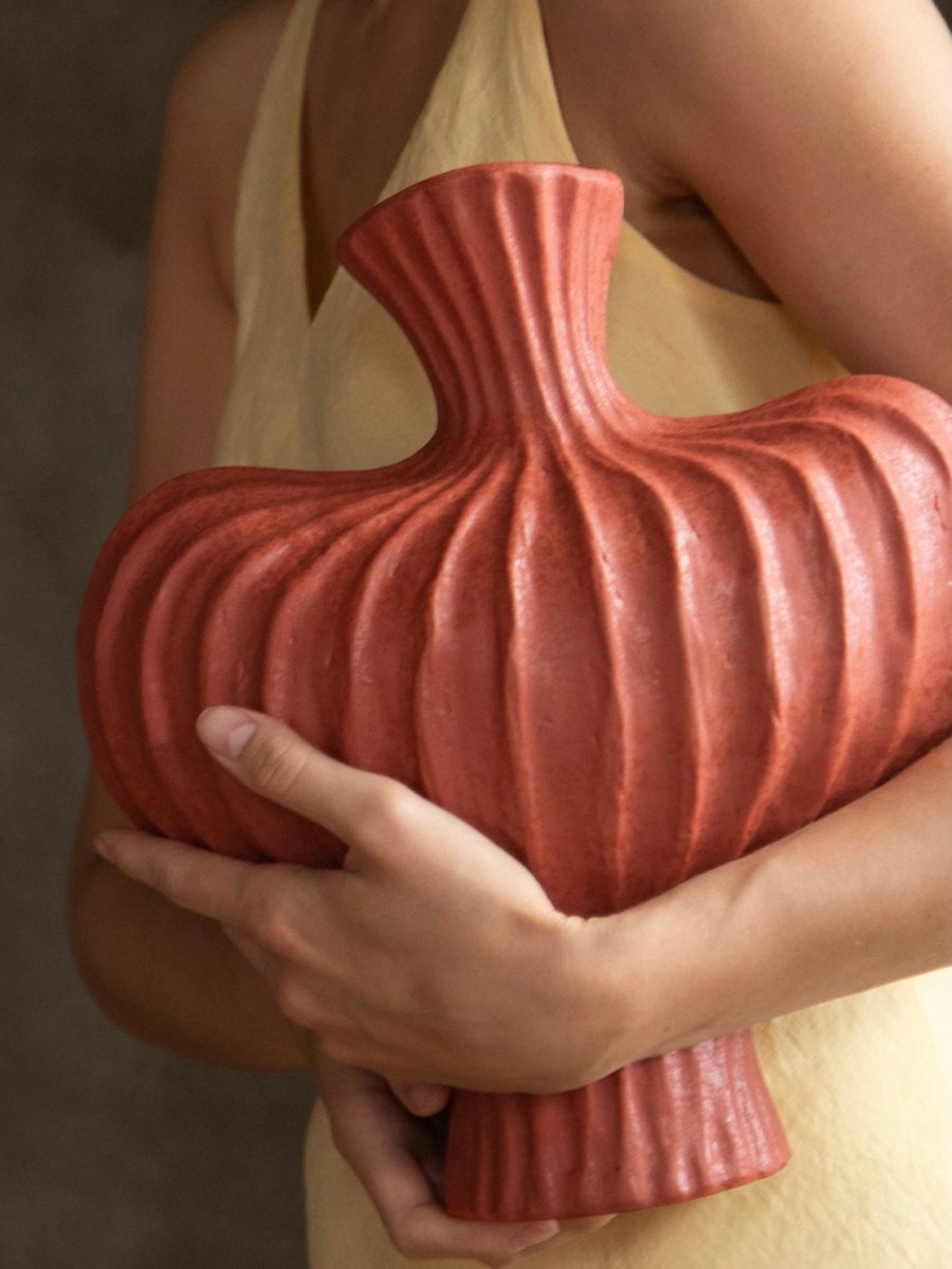 Handmade Wabi Sabi Ceramic Vase