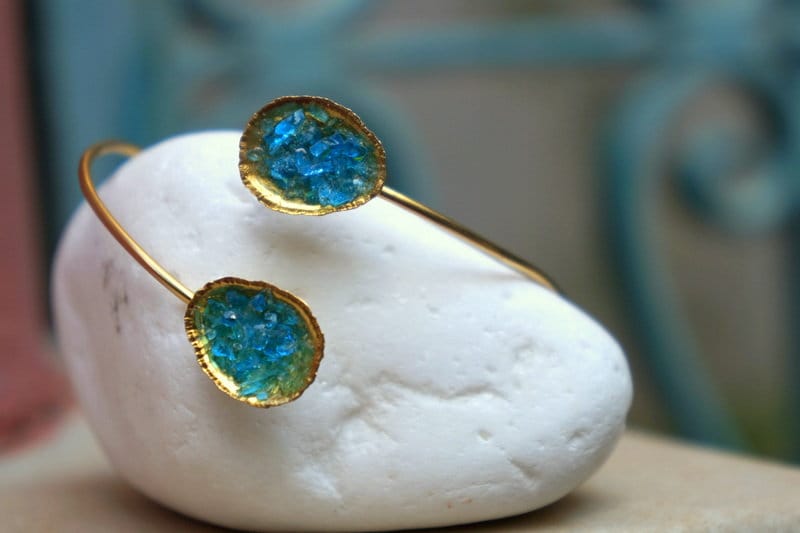 Ocean Sky Murano Bracelet