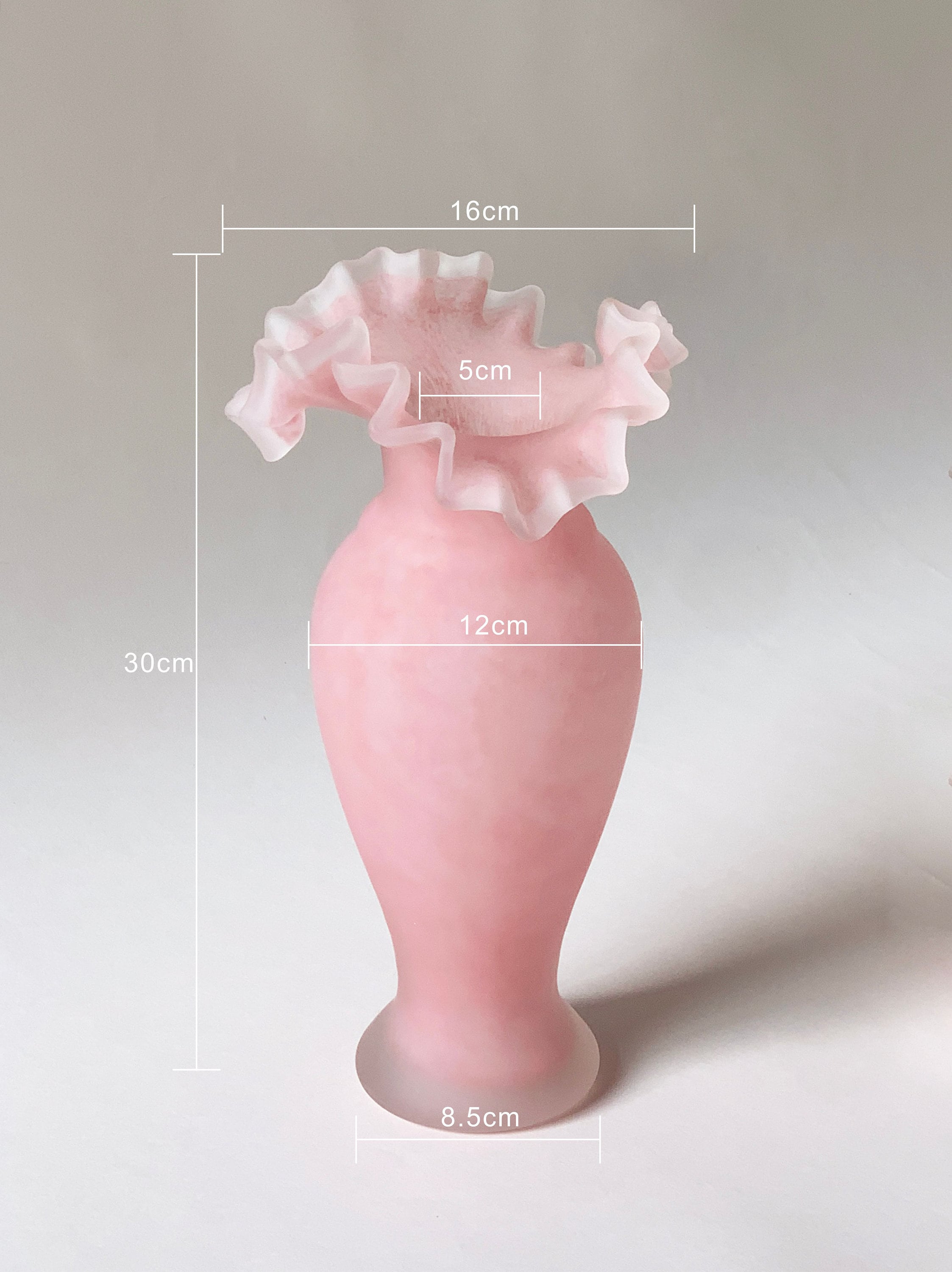 Mermaid Bloom Glass Vase