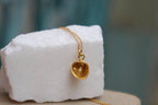 Real Sea Shell Pendant Necklace, Handmade Nature Jewelry, Organic Nature Pendant, Unique Gift for Nature Lovers, Gold or Sterling Silver 925