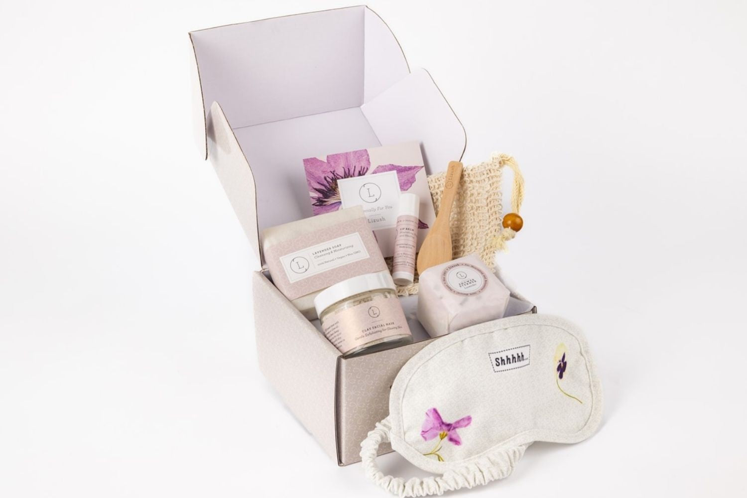 Lavender Bath and Body Set - Natural Skincare Appreciation Gift Box