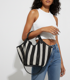 Untamed Woven Stripe Bag