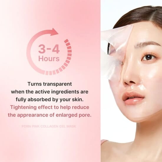 Medicube PDRN Pink Collagen Gel Mask Pack 4 x 28ml