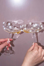 Pearl Bubble Champagne Coupe