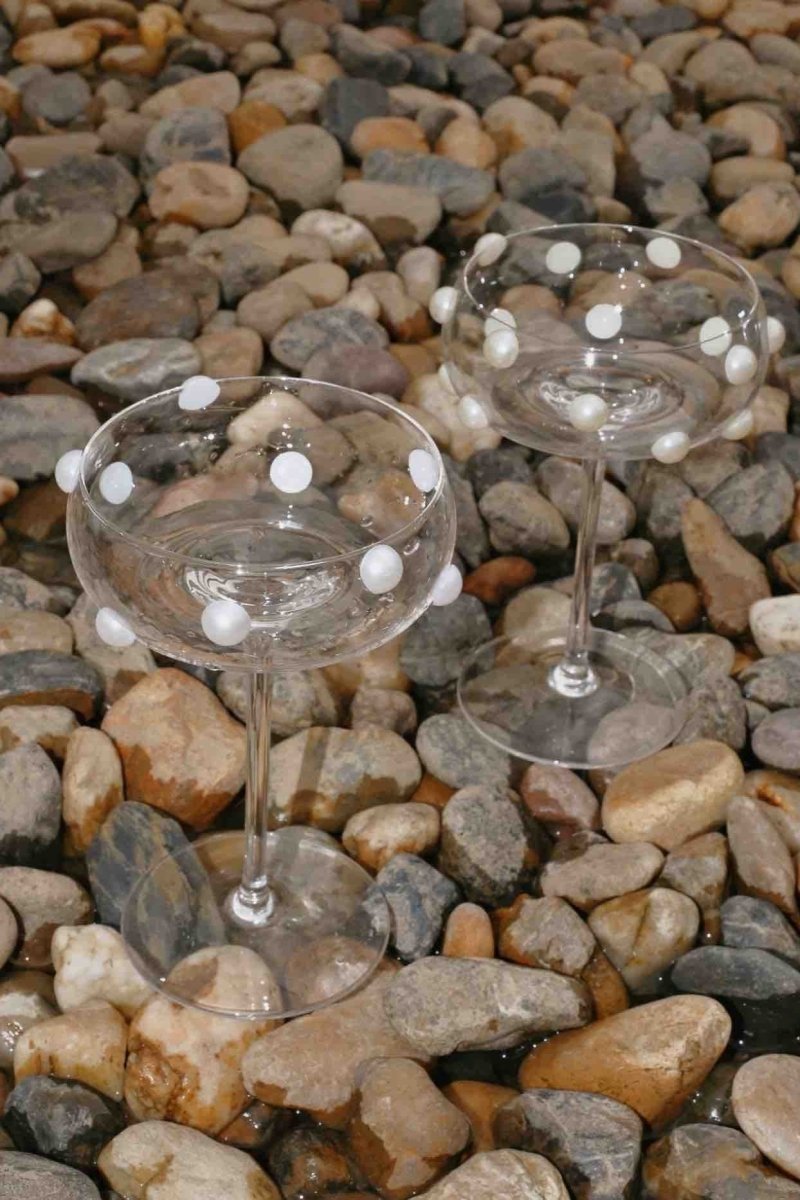 Pearl Bubble Champagne Coupe