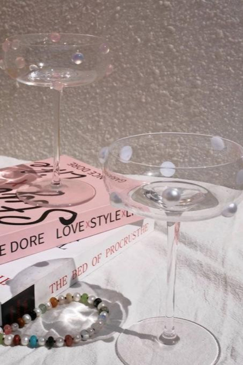 Pearl Bubble Champagne Coupe