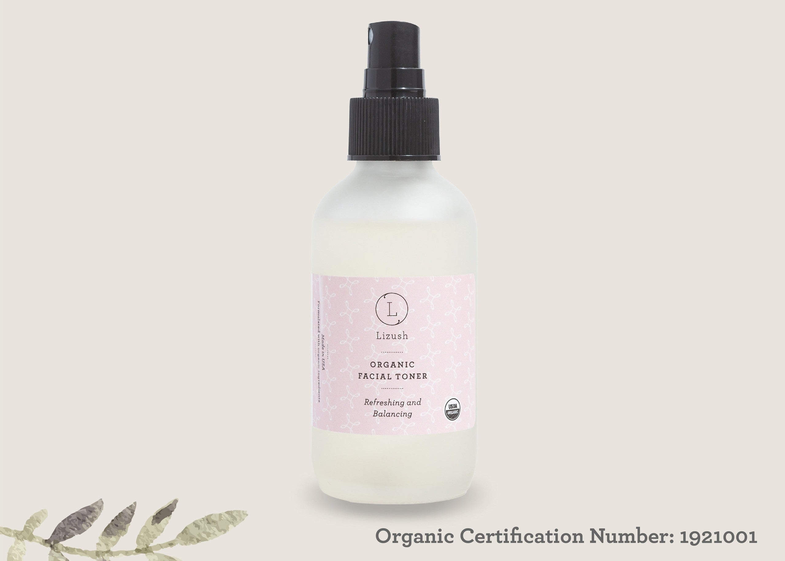 Organic Facial Toner - Refreshing and Balancing